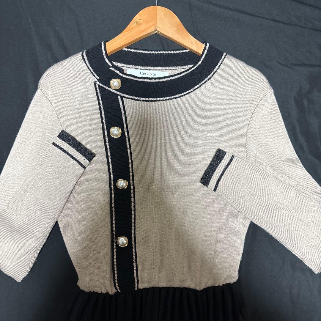 ワンピース Herlipto Saint Honore Long Dress