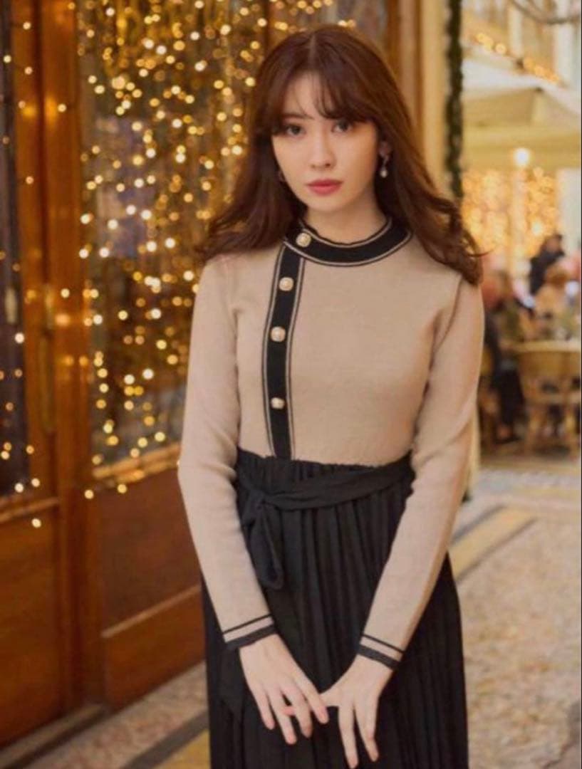 ワンピース Herlipto Saint Honore Long Dress