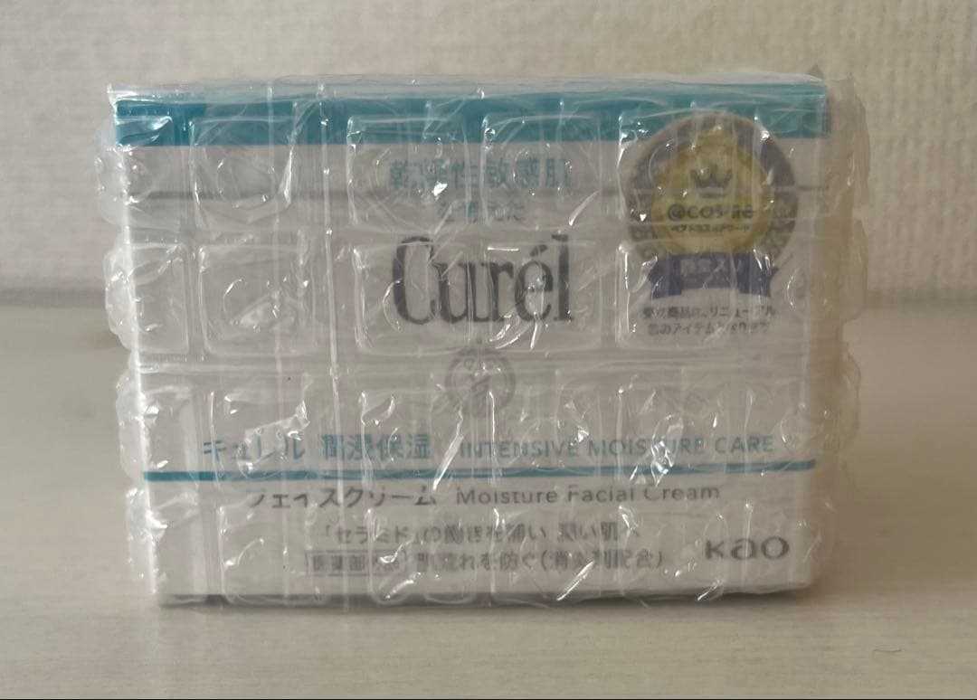 キュレル潤浸保湿フェイスクリーム40g×5新品未開封匿名配送追跡あり即購入OK