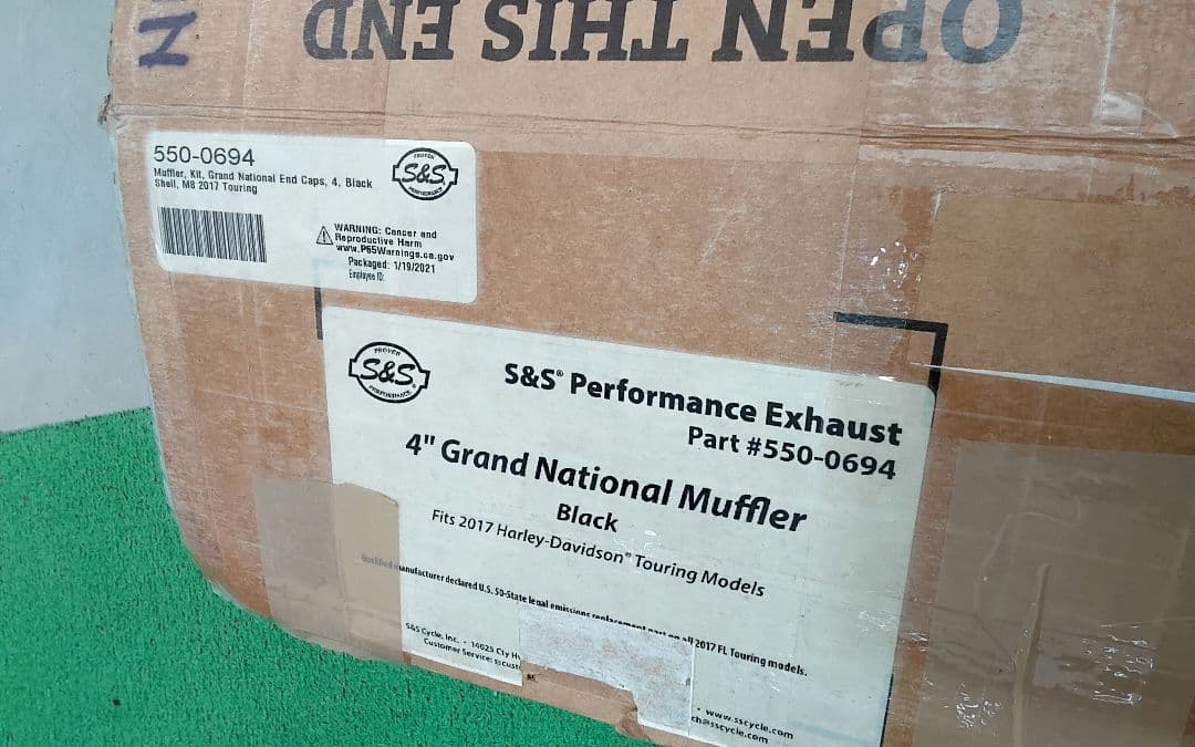 Harley-Davidson【ツーリング】S&Sスリップオンマフラー　美品!