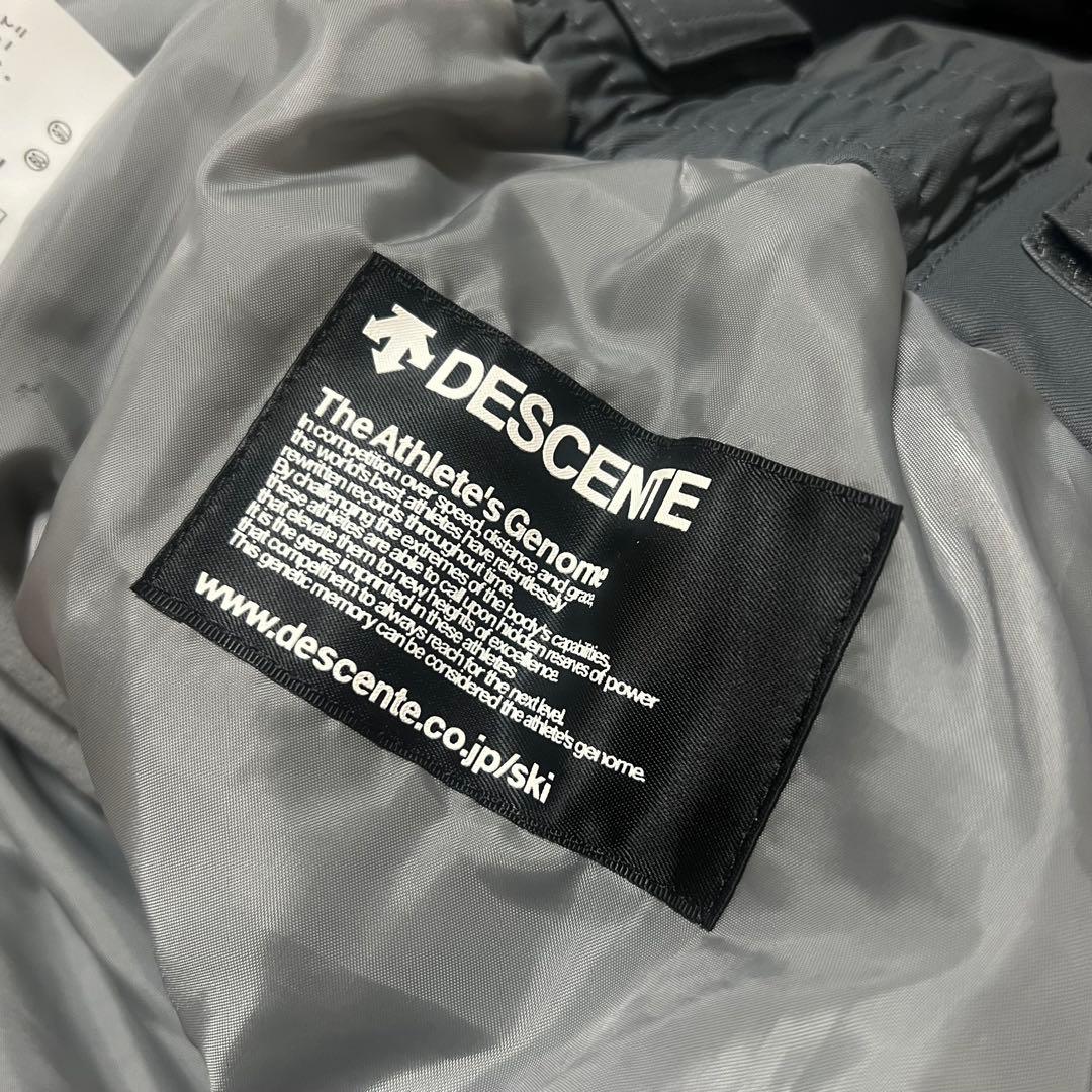 美品 DESCENTE スキーウェア パンツ グレー デサント