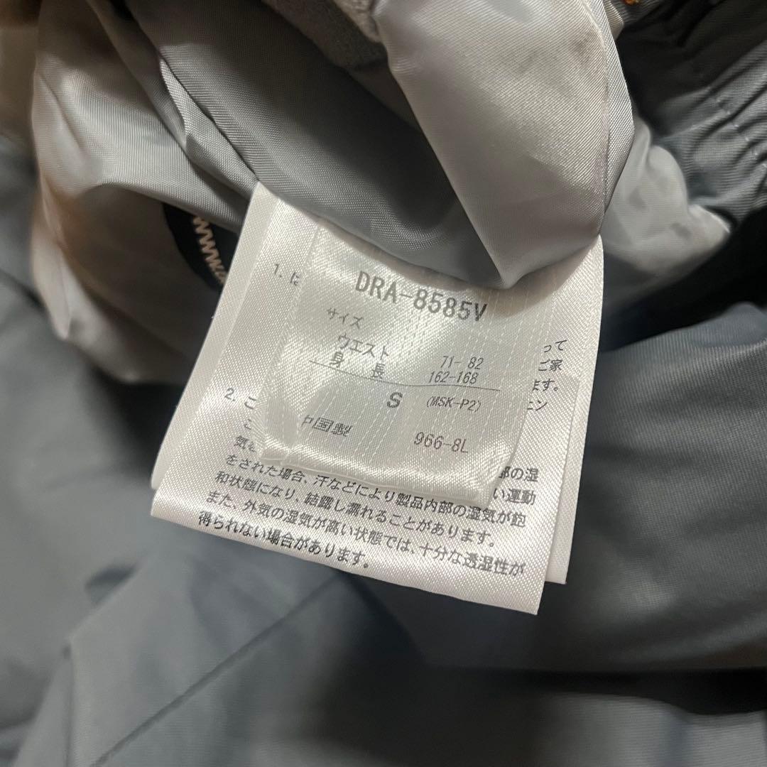 美品 DESCENTE スキーウェア パンツ グレー デサント