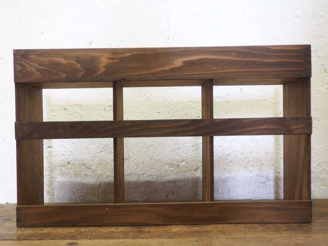 1174 ヴィンテージ　ブックラック　ケース　収納棚　本立て　古家具　レトロ