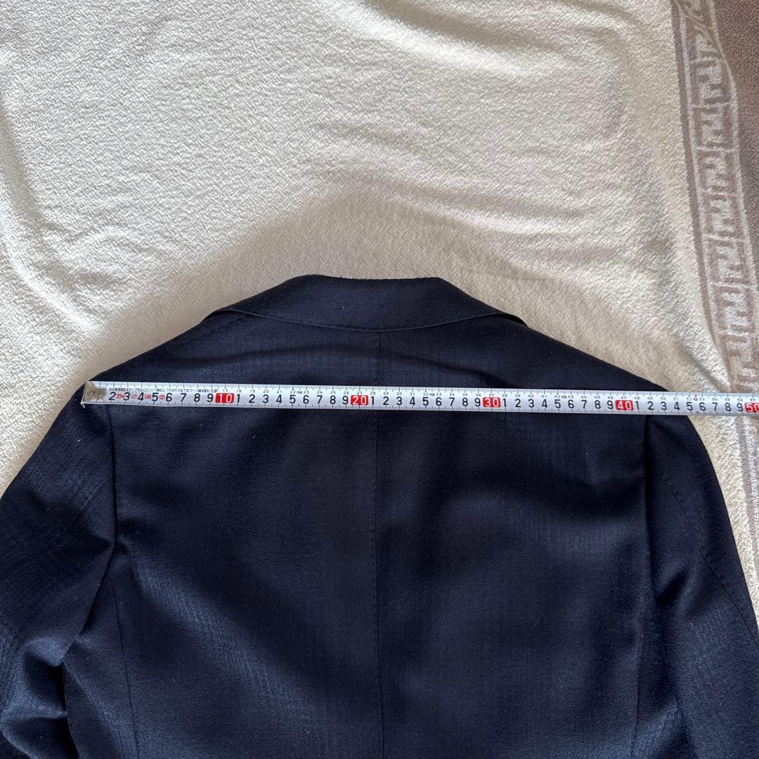Brilla ダークブルー 二つボタンジャケット 42