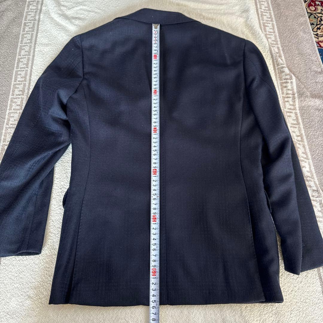 Brilla ダークブルー 二つボタンジャケット 42