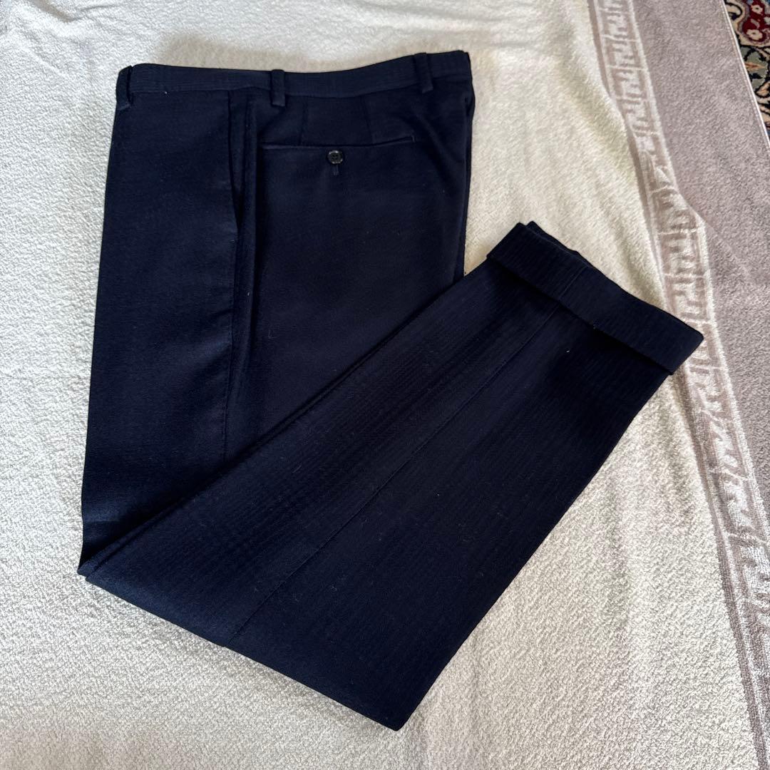 Brilla ダークブルー 二つボタンジャケット 42