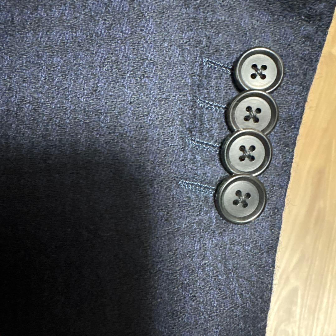 Brilla ダークブルー 二つボタンジャケット 42