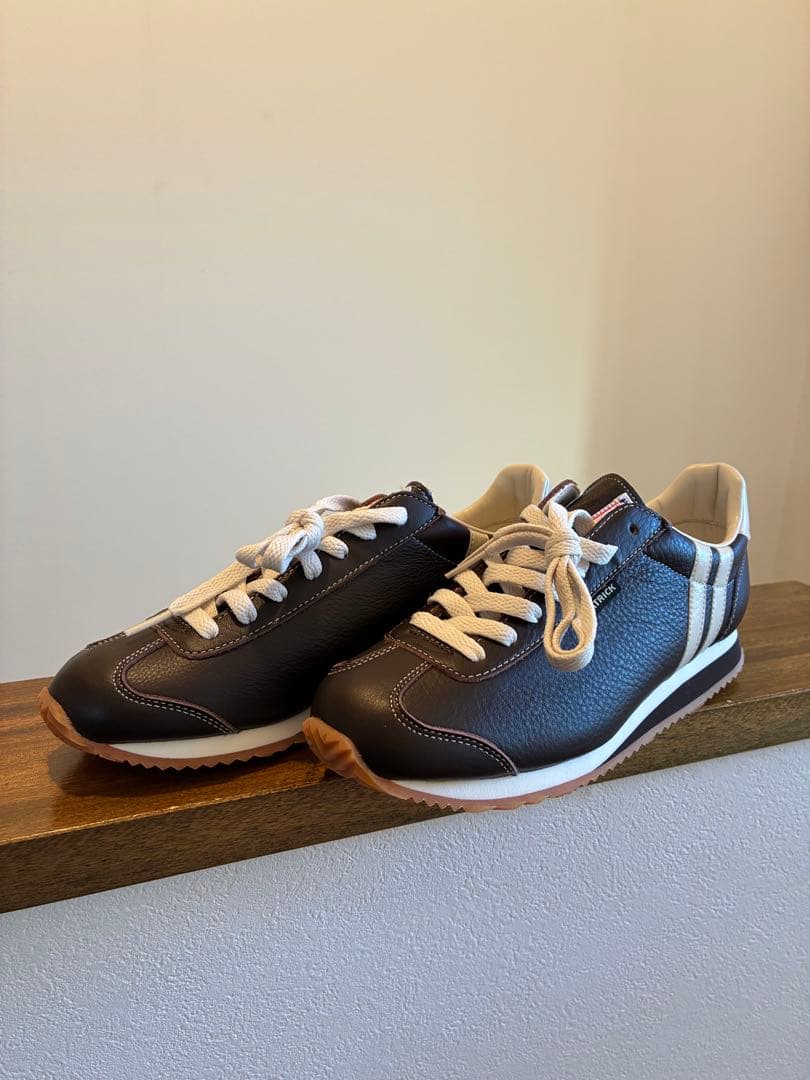新品未使用品 PATRICK スニーカー NEVADA2 24.5㎝ ブラウン色