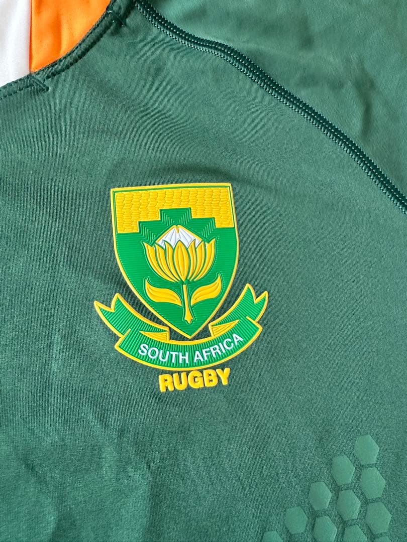 2019年ラグビーワールドカップ南アフリカ代表モデル　ジャージ（アシックス製）