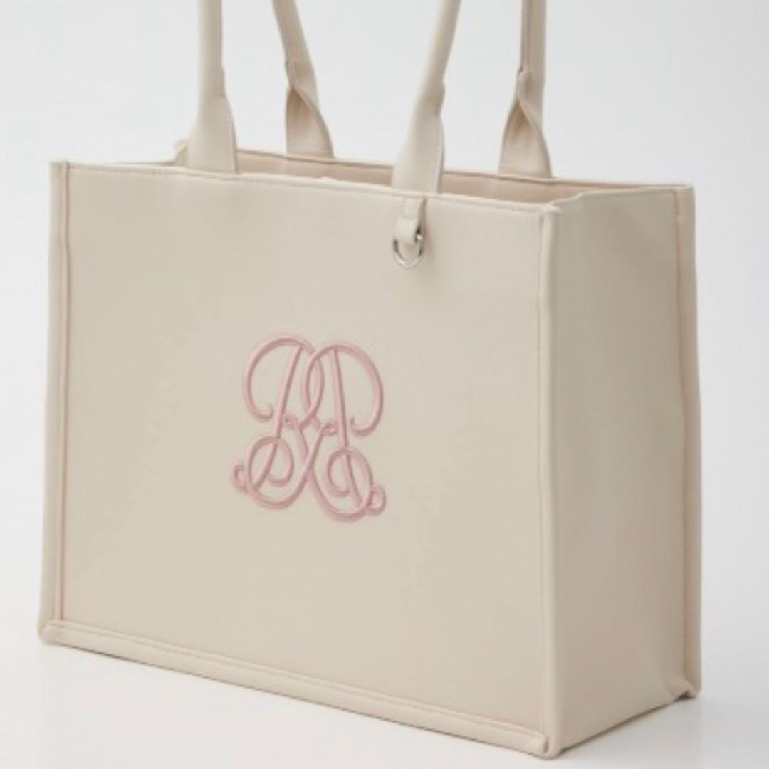 rienda 【WEB限定】WRRロゴトートバッグ