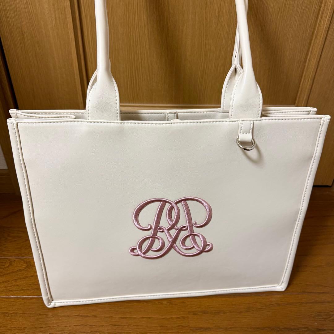 rienda 【WEB限定】WRRロゴトートバッグ