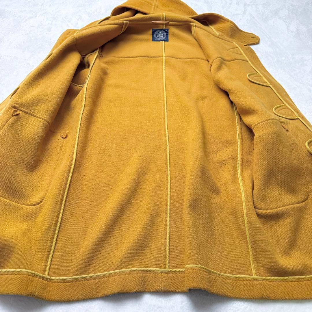 希少色 j.press 2147 ヘリンボーン ダッフルコート イエロー