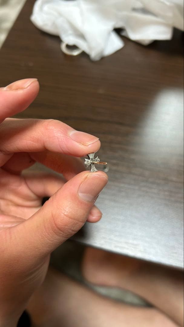 クロムハーツCHクロススタッド　ピアス