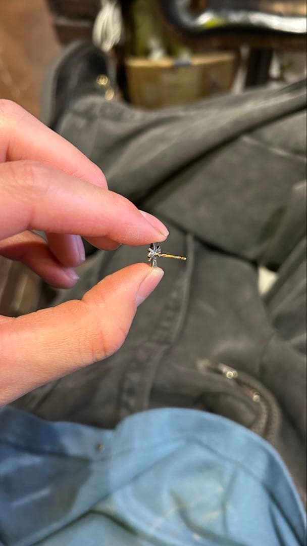 クロムハーツCHクロススタッド　ピアス