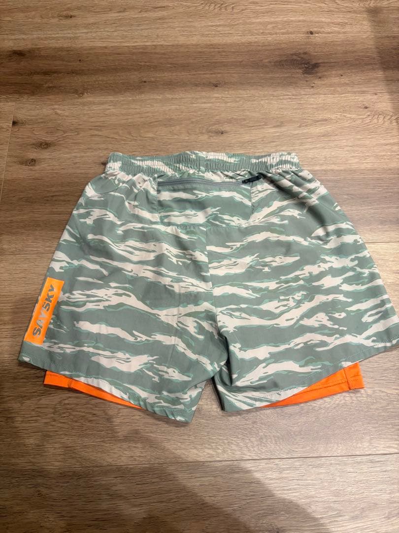 SAYSKY 迷彩柄 タンクトップ＆ショートパンツセット メンズS