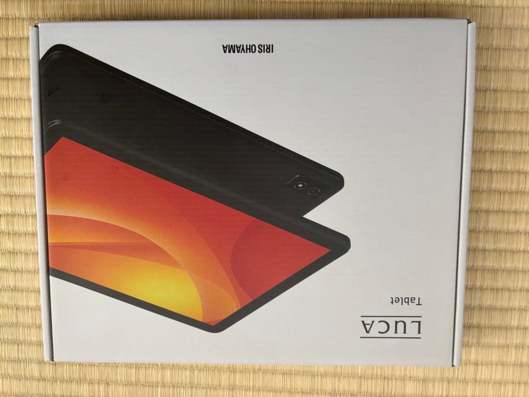 【美品】アイリスオーヤマ10.1インチタブレットLUCA TE104M4V1-B