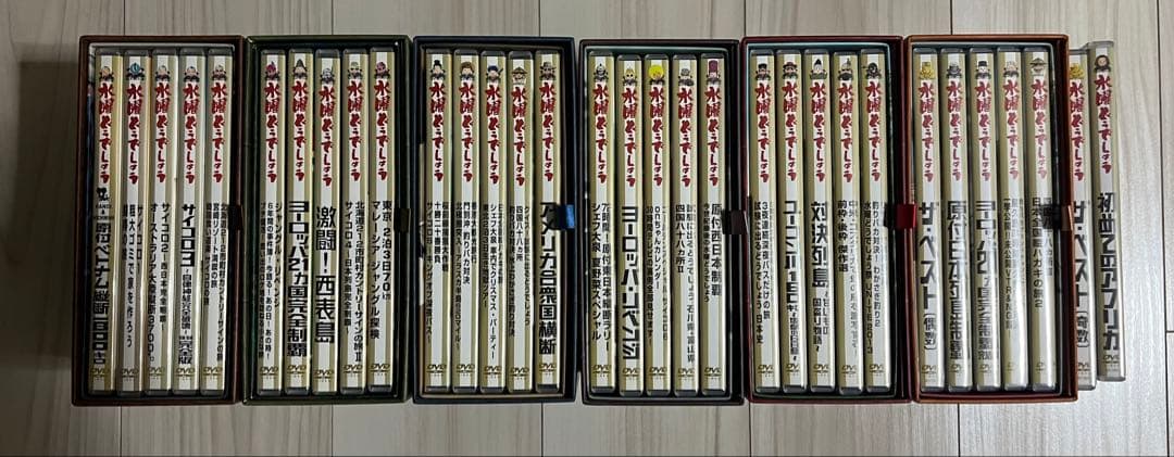 水曜どうでしょうDVD 32本 （BOX vol.1～vol.6 +2本）