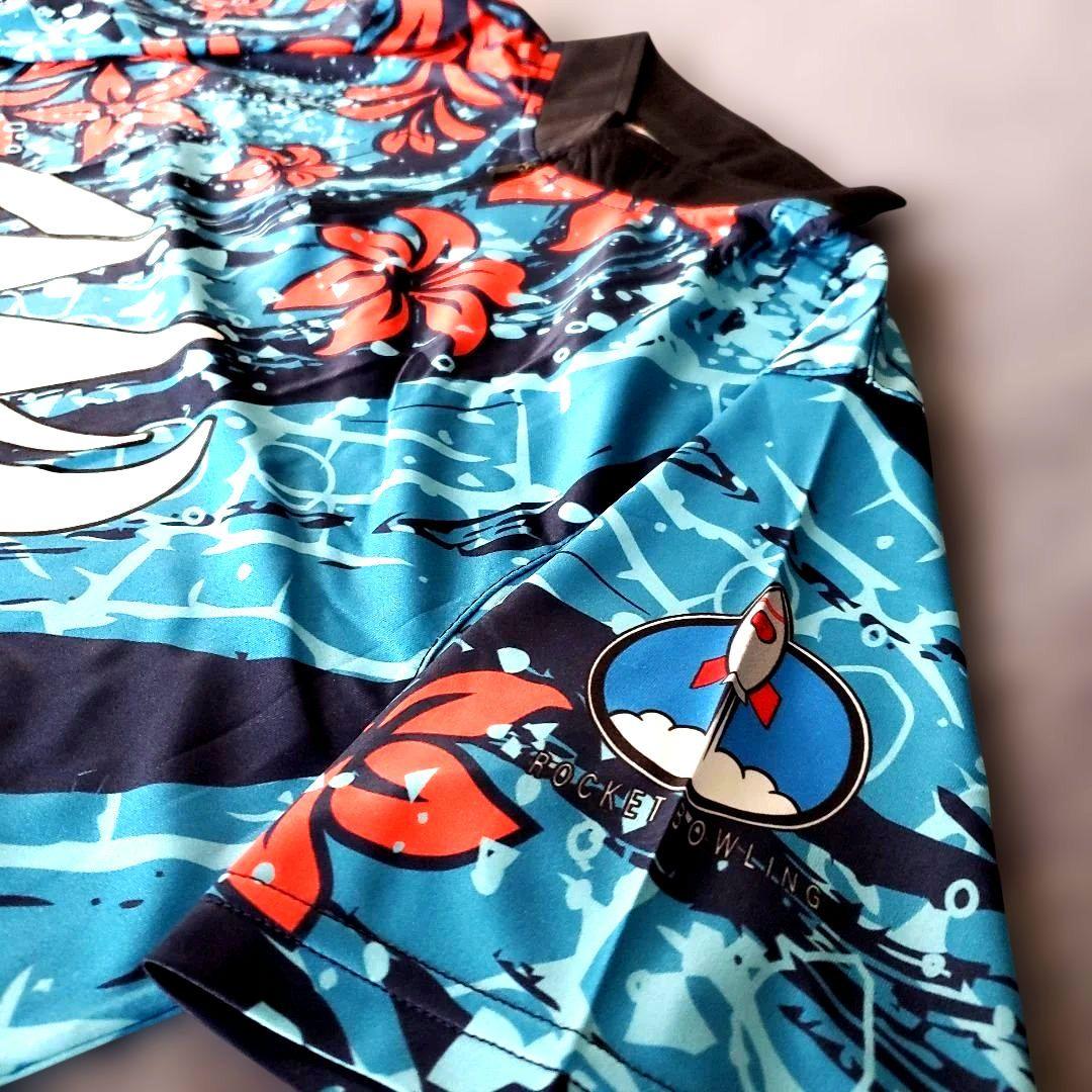 ✨日本未発売✨モーティブ 【2XL】　ブルー 大きめ　ボウリングウェア