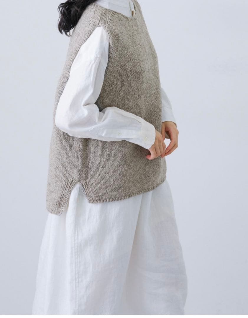 kagure【かぐれ】　ペルーニットベスト
