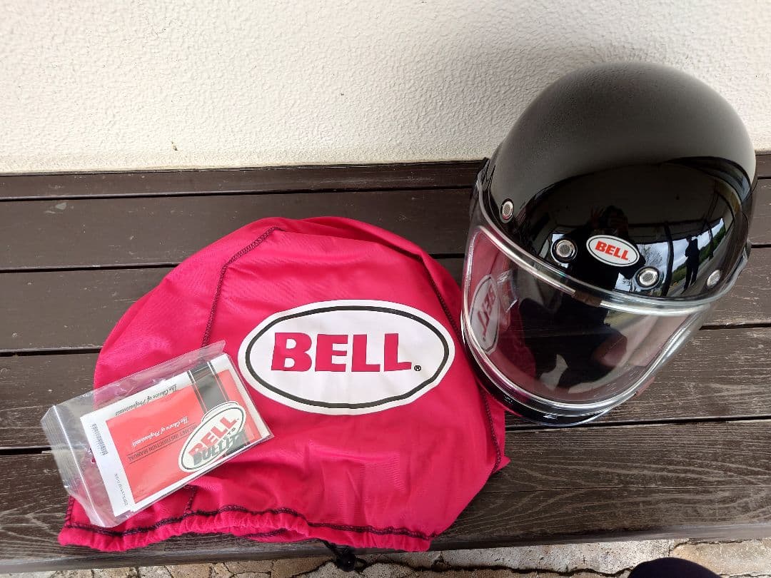 BELL ブラック フルフェイスヘルメット