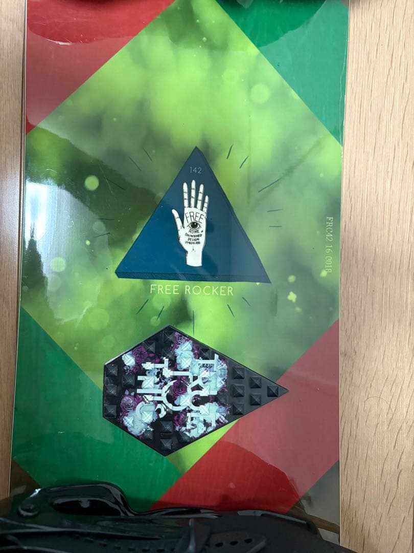 スノボ一式　板142cm、ビンディング、バック付きROMESDS等