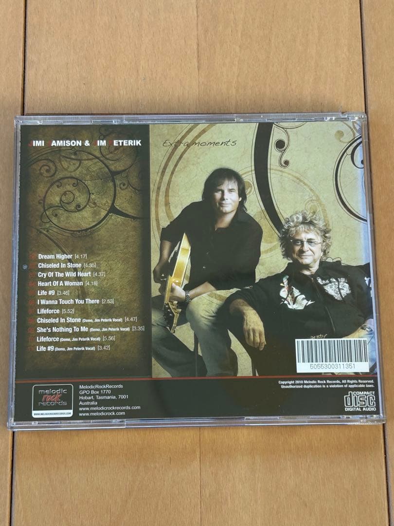 洋楽 JIMI JAMISON & JIM PETERIK/EXTRA MOMENTS