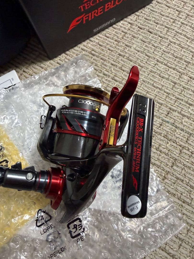 シマノテクニウムファイアブラッドc3000DXXGS 新品未使用品 左ハンドル