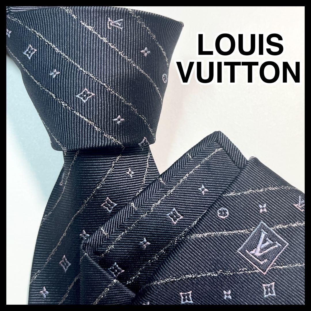 希少✨良品✨LOUIS VUITTON ルイヴィトン　ネクタイ　モノグラム