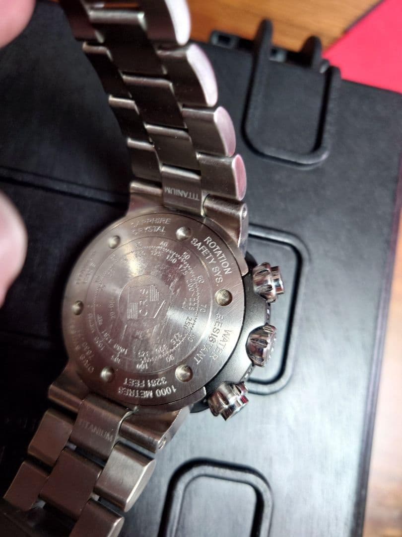 strawberry オリス プロダイバー クロノグラフ デイト