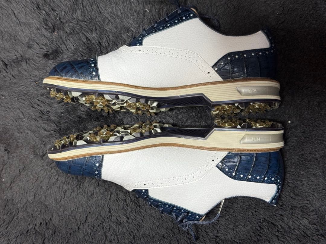 フットジョイ　FOOTJOY ゴルフシューズ ホワイト/ネイビー