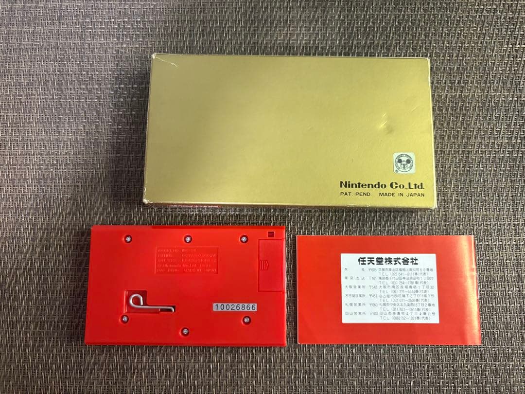 美品Nintendo Game & Watch Mickey Mouse