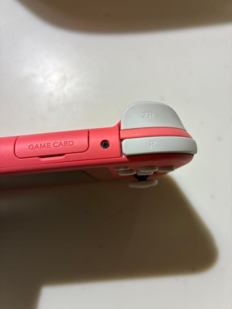 Nintendo Switch Lite コーラル シリコンカバー付き