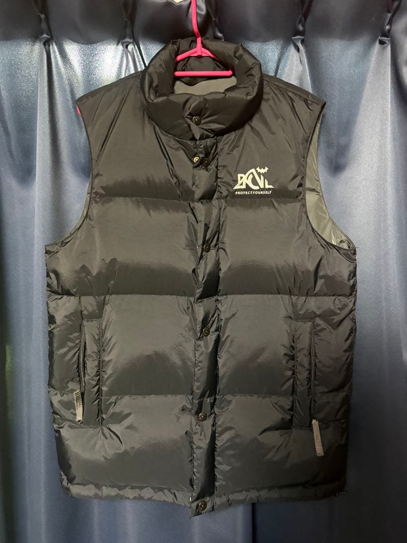 ナンガ　BackChannel ブラック ダウンベスト Lサイズ