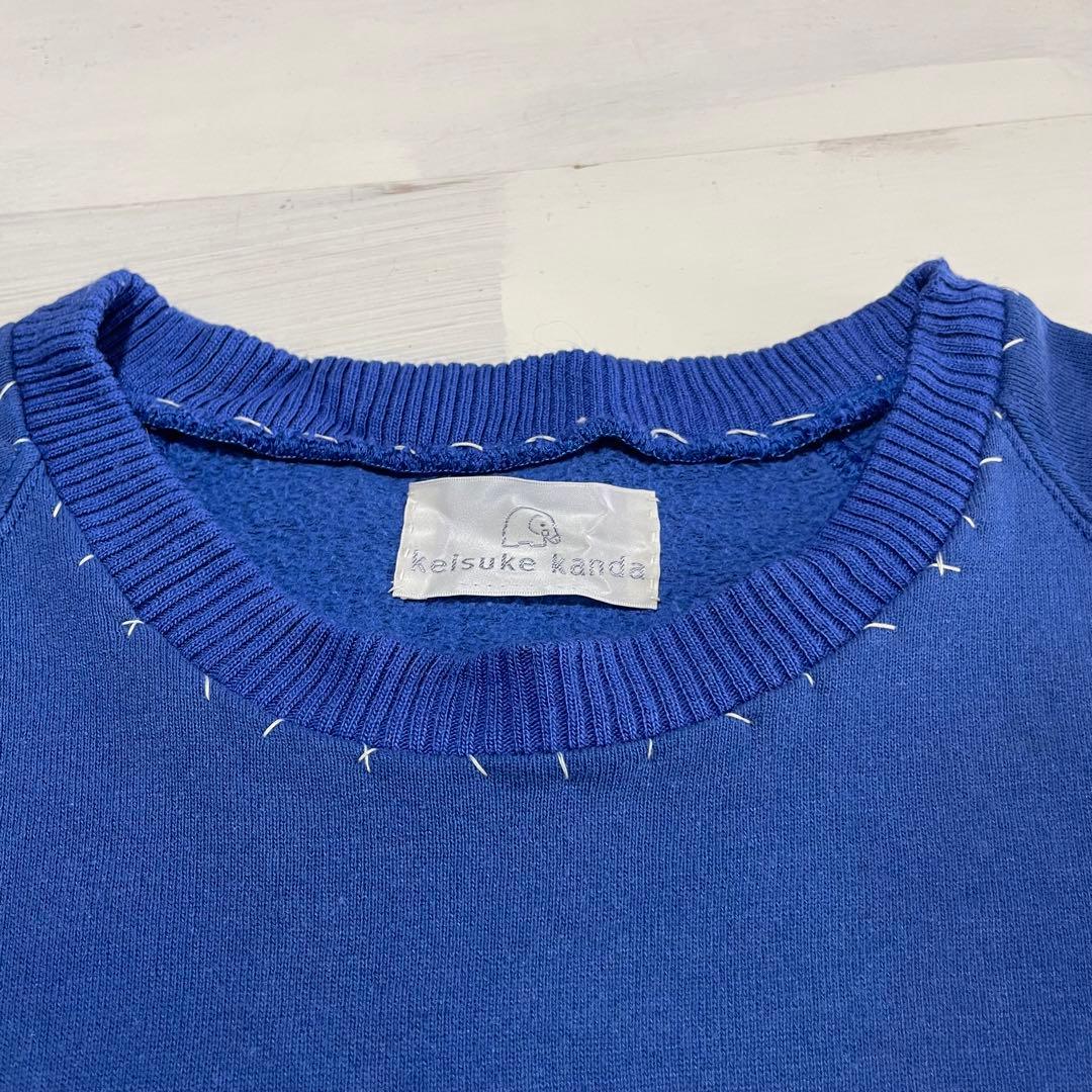 レア Keisuke Kanda 古着リメイク　スウェット　トレーナー