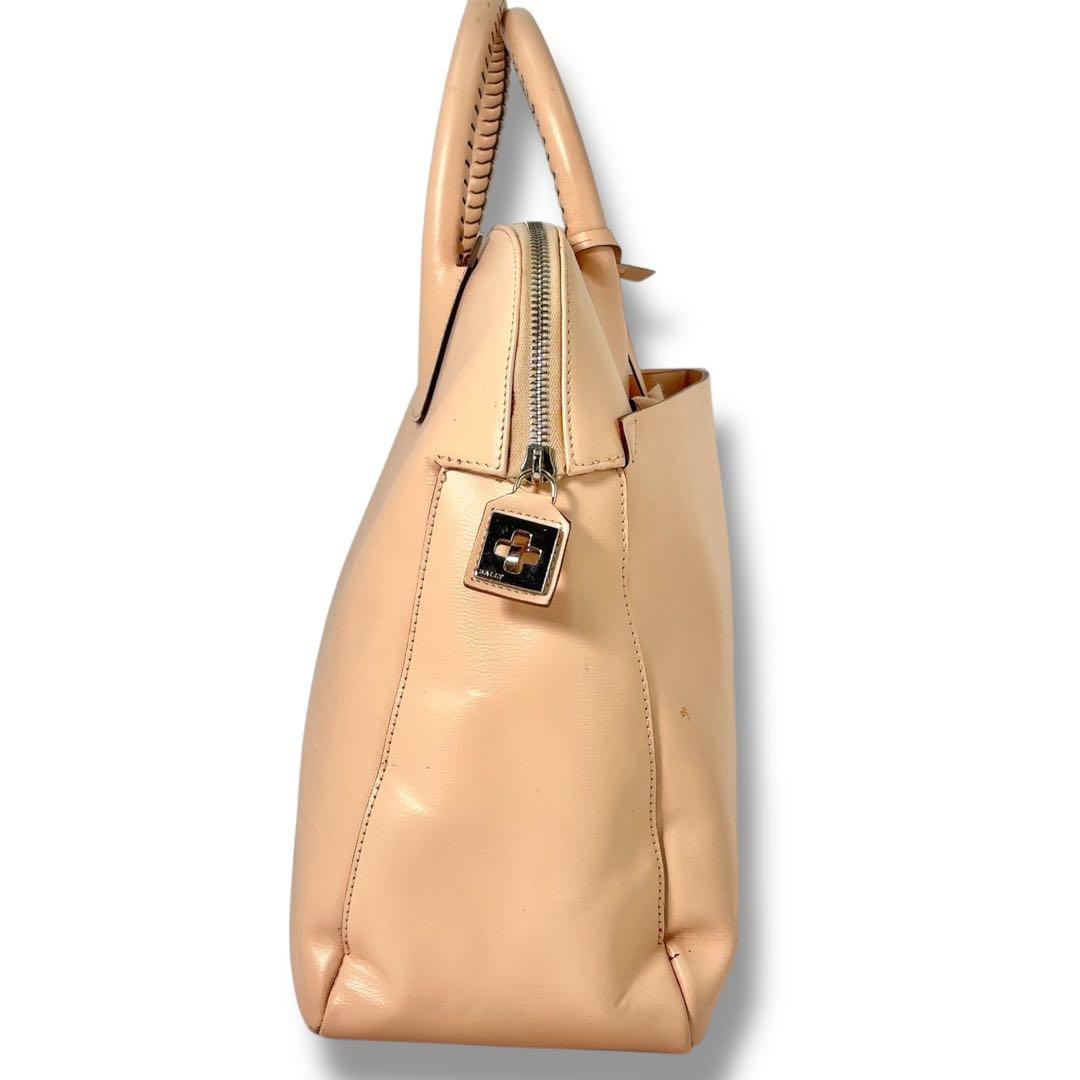 美品】BALLY　バリー　ブリーフ　ビジネスバッグ　レザー ２way　ロゴ　鍵付
