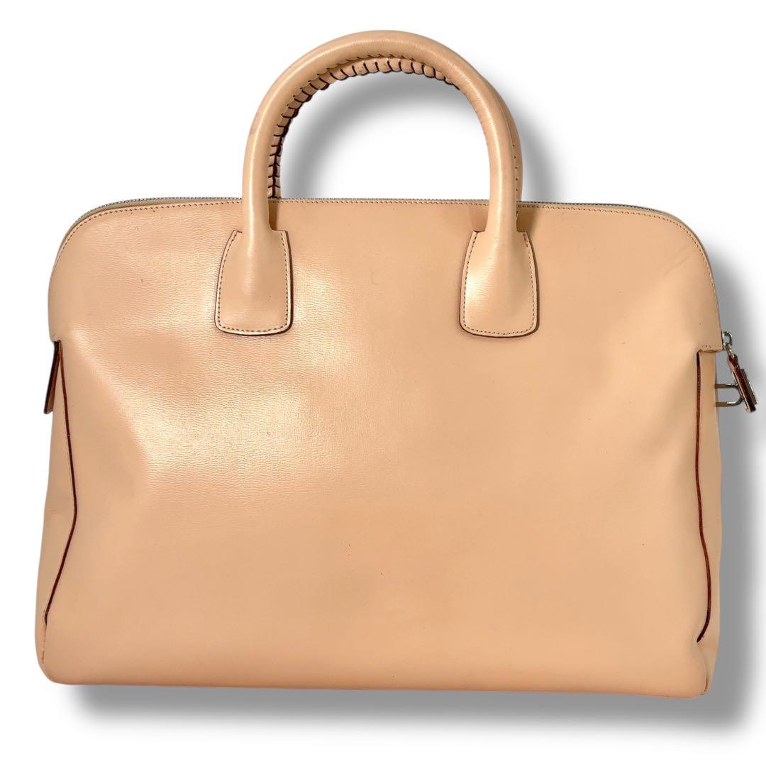 美品】BALLY　バリー　ブリーフ　ビジネスバッグ　レザー ２way　ロゴ　鍵付