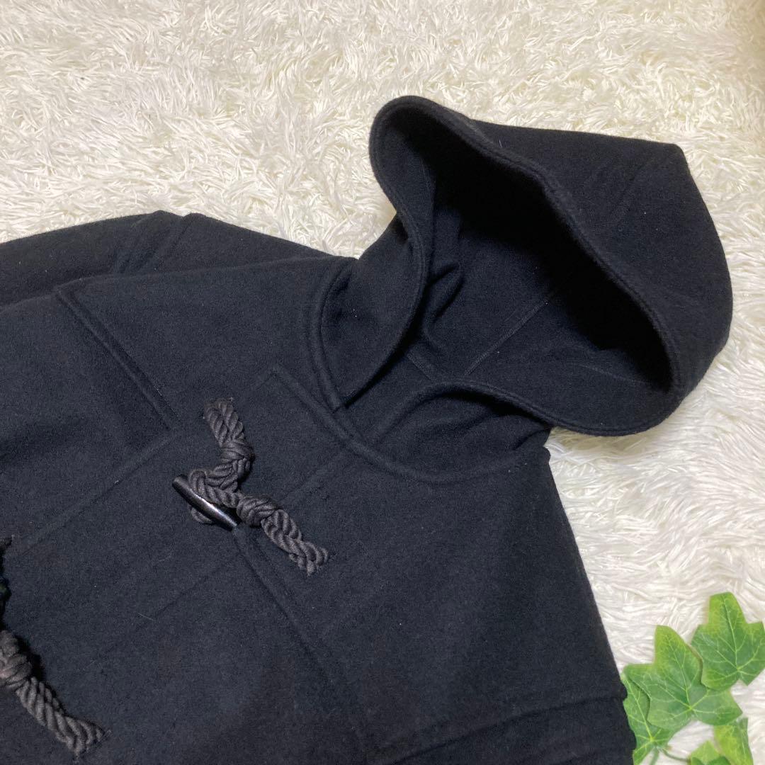 最高級　美品　ジャンポールゴルチェオム　ロングダッフルコート　黒　ウール　M