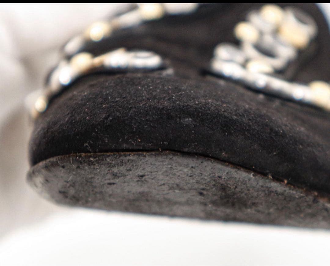 LOUIS VUITTON ビジュー装飾 フラットシューズ 36 1/2