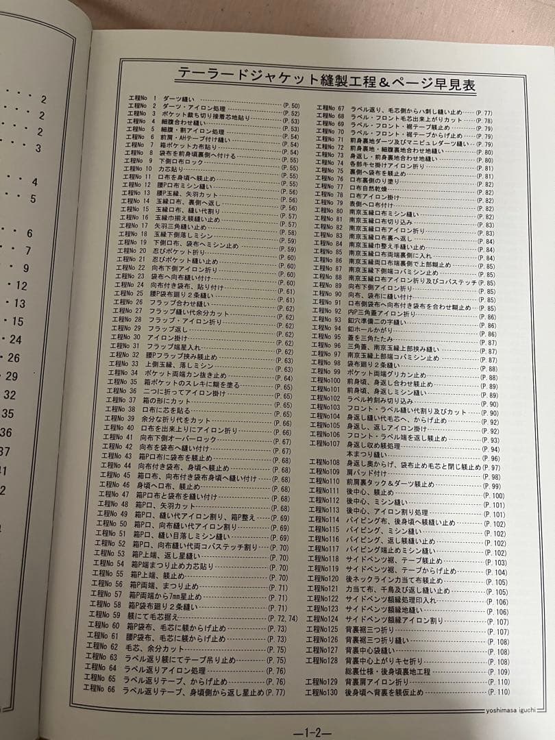 メンズ技術大百科　テーラー　テーラード　パターンメーキン　平面製図　縫製