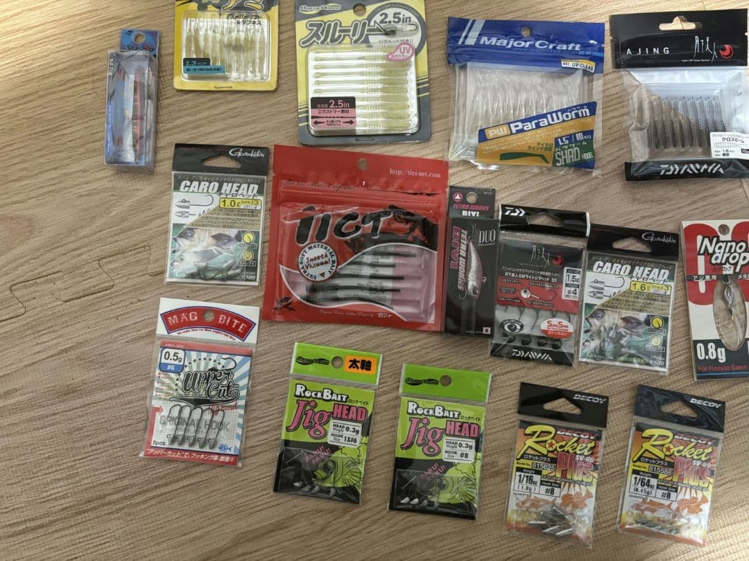 メバル　プラグ　ルアー　ワーム　ジグヘッド　ライン　セット　未開封