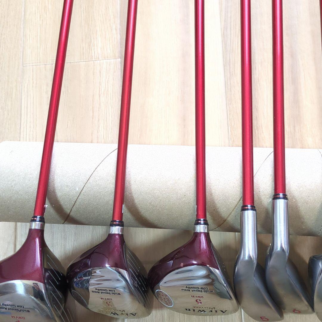 Air Win 11本セット レディース ゴルフセット エアウィン