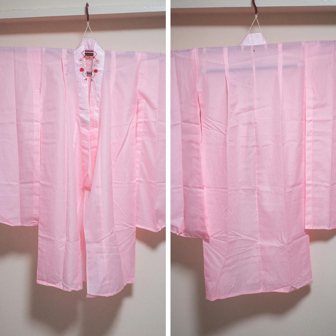 S*y様 【七五三 7歳】豪華晴れ着セット・正絹・扇面柄・作り帯・草履バッグ筥迫