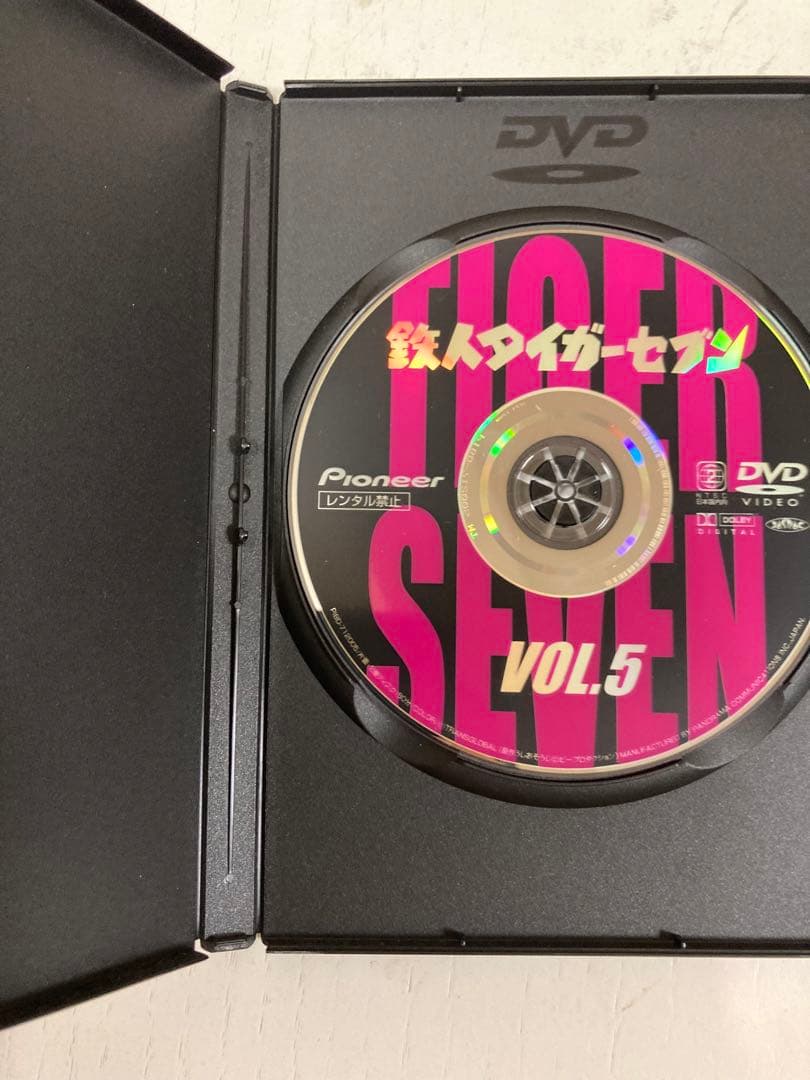 鉄人タイガーセブン　DVD