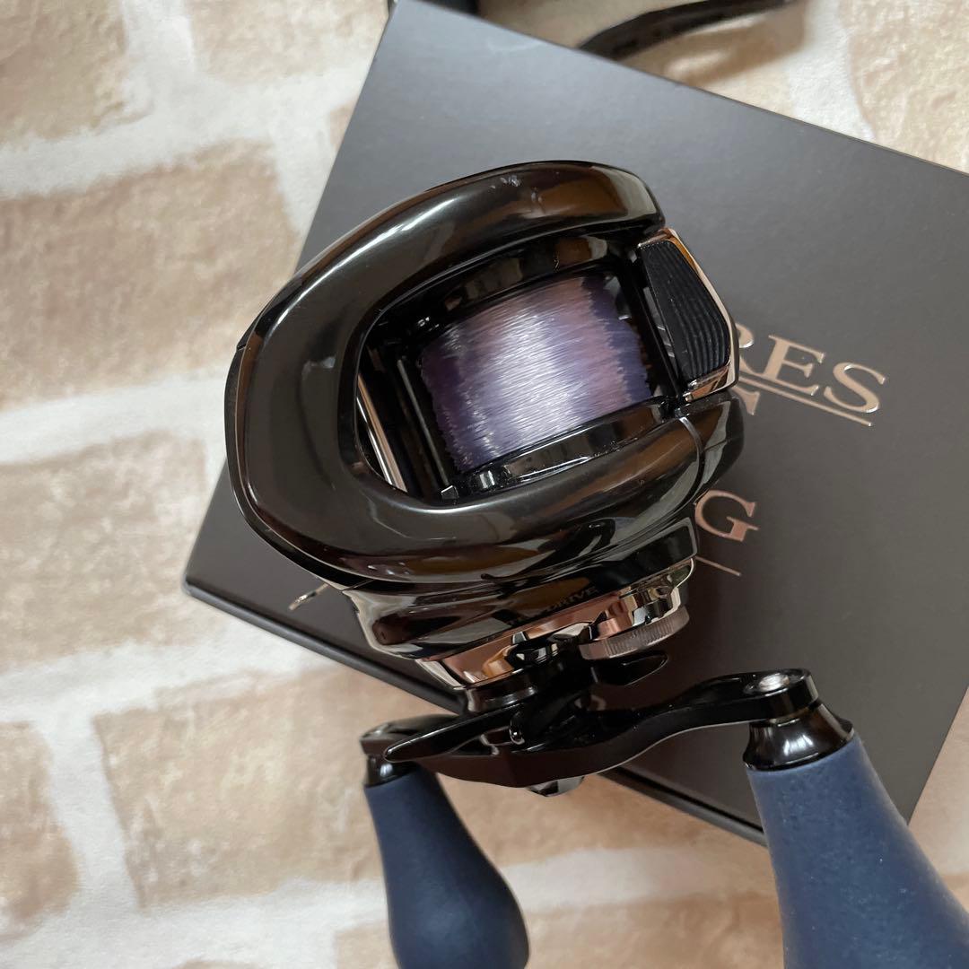 バリアルハンドル100ブラック　ファットノブネイビー(リール無し)