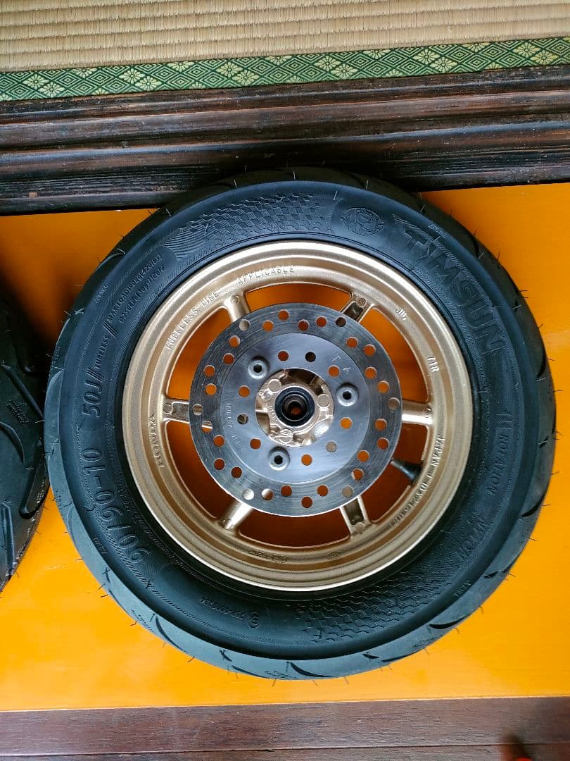 dio ディオ　zx ホイール　前後　タイヤ新品
