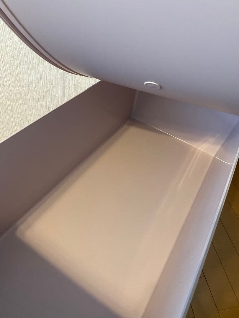 タッパーウェア　ディープロングスーパーケース　2個　セット　まとめ売り　ピンク