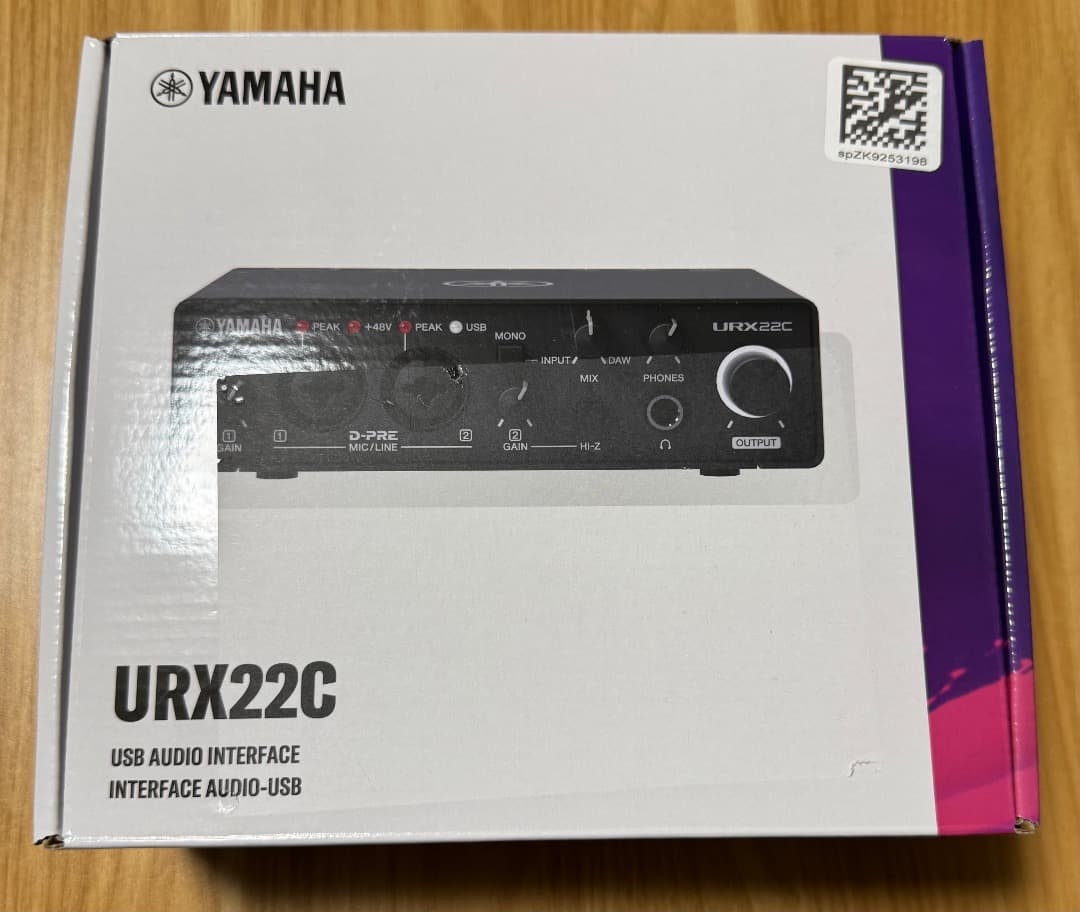 ＜新品同様＞YAMAHA URX22C オーディオインターフェイス