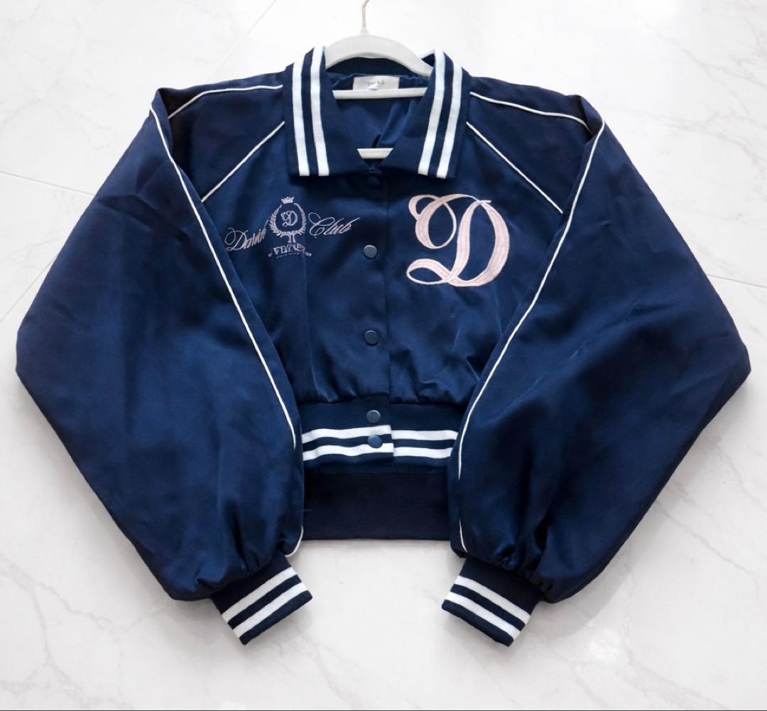 Darich Clubスカジャン ネイビー