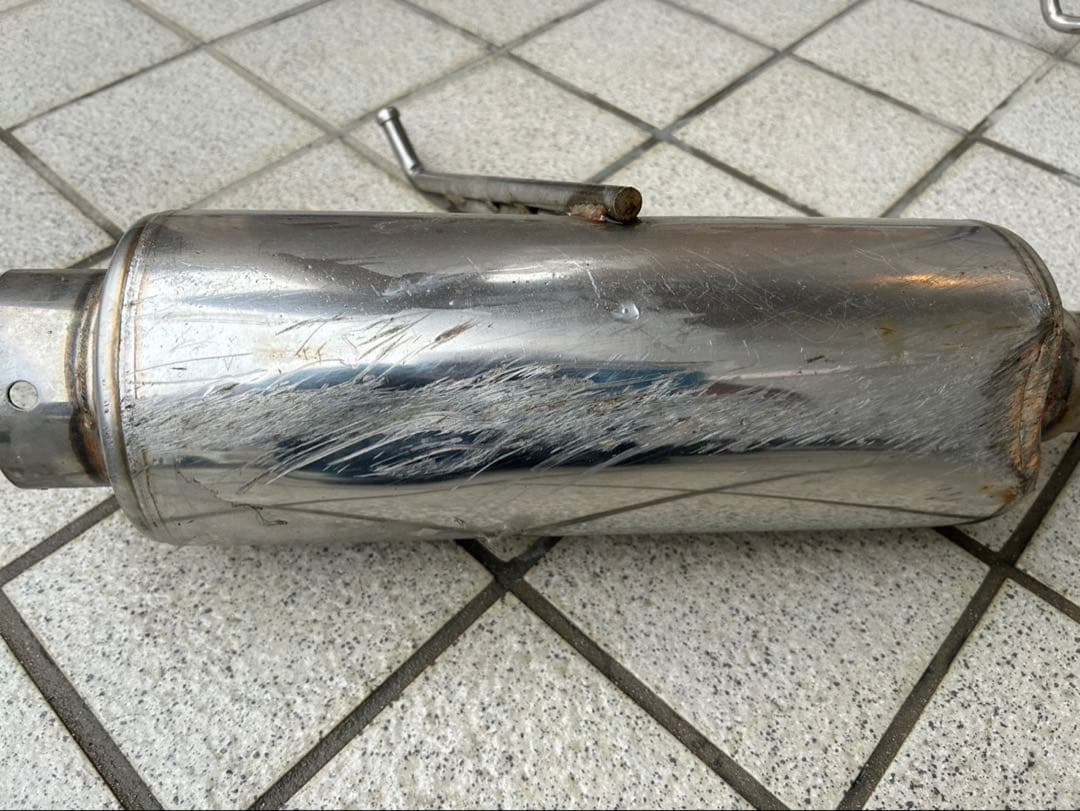 アルトワークスターボ用マフラー ワゴンR rr リヤウイング