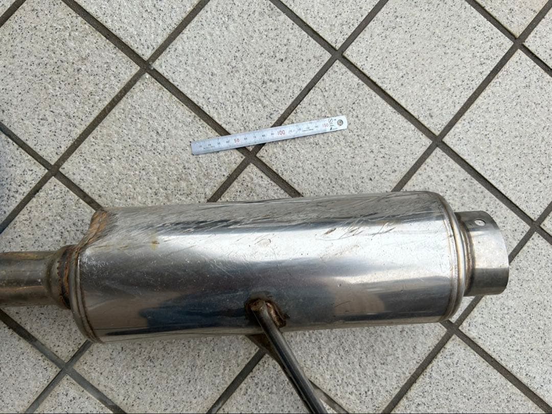 アルトワークスターボ用マフラー ワゴンR rr リヤウイング